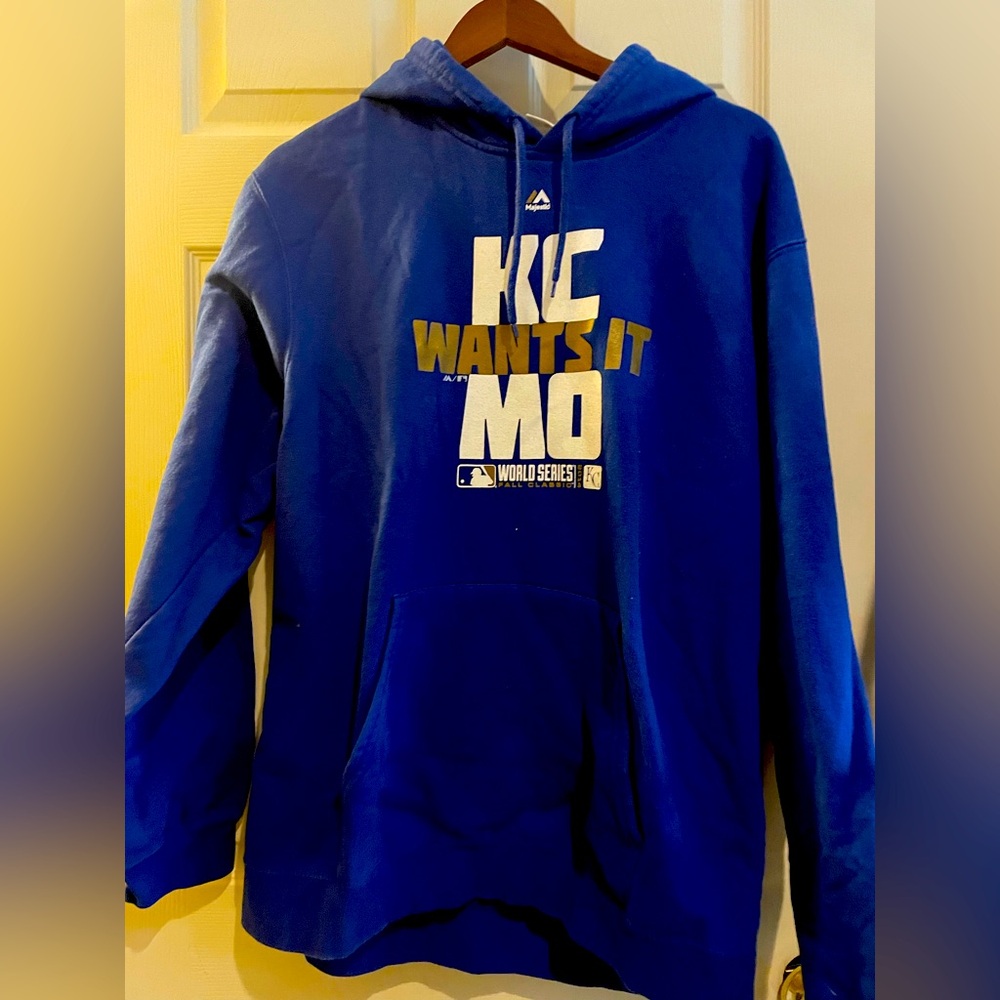 Kansas City Royals Pullover Hoodie Sweatshirt-XL